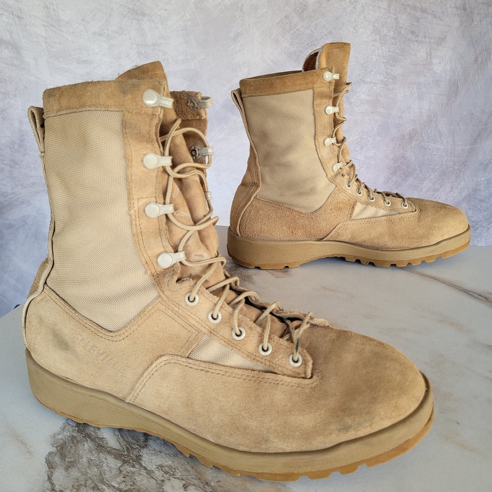 Belleville Size 11.5 R 795V GTX Cold Weather Tactical Boots Tan Men's Suede